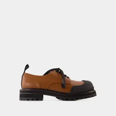 Marni Dada Derbies In Brown