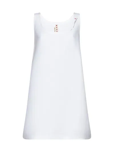 Marni Dress In Lily White