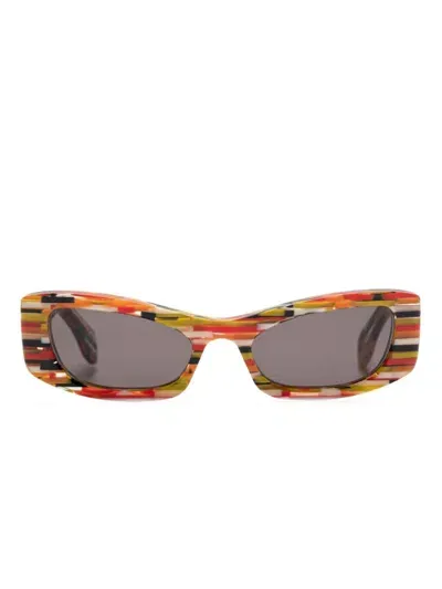 Marni Eyewear Nyama Sunglasses In Yellow