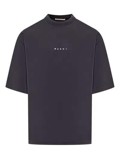 Marni T-shirt In Blue