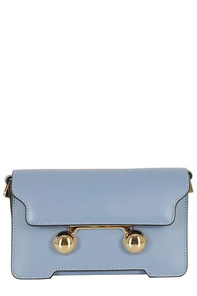 Marni Mini Shoulder Bag In Opal