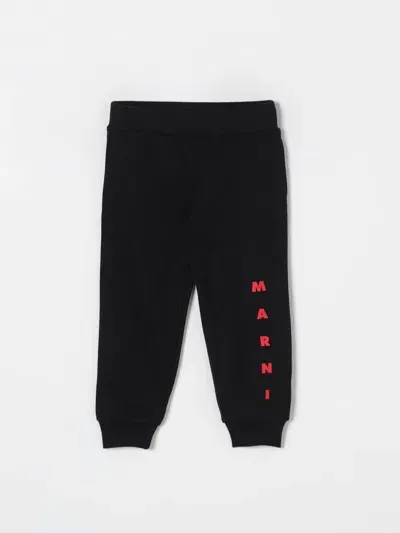 Marni Pants  Kids Color Black In Schwarz