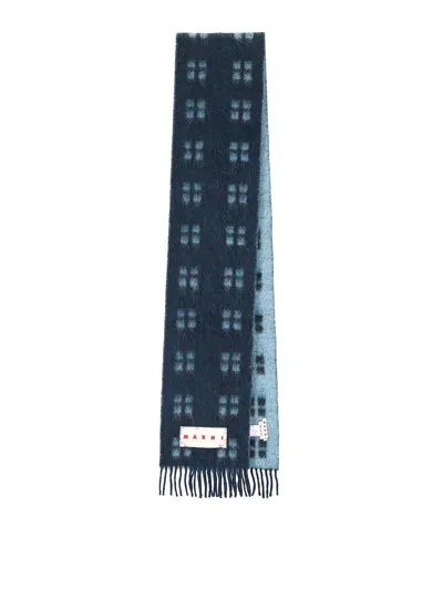 Marni Scarfs In Blue