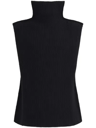 Marni Sleeveless Jumper In Black