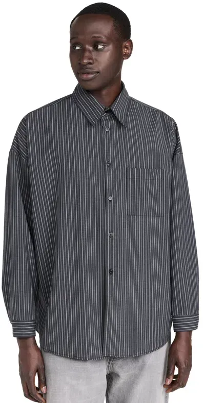 Marni Striped Shirt Black