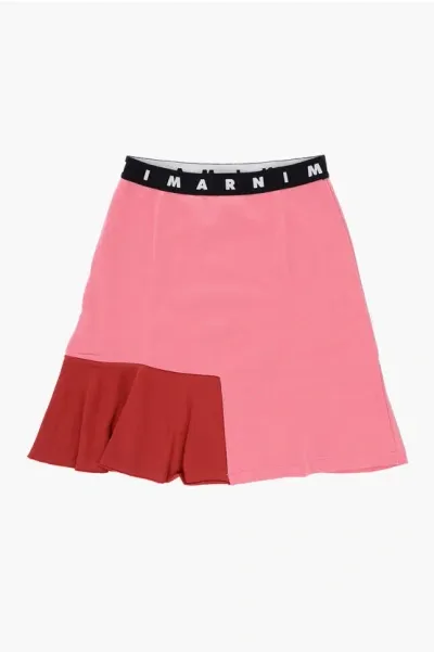 Marni Sweat Skirt With Logoed Elastic Band