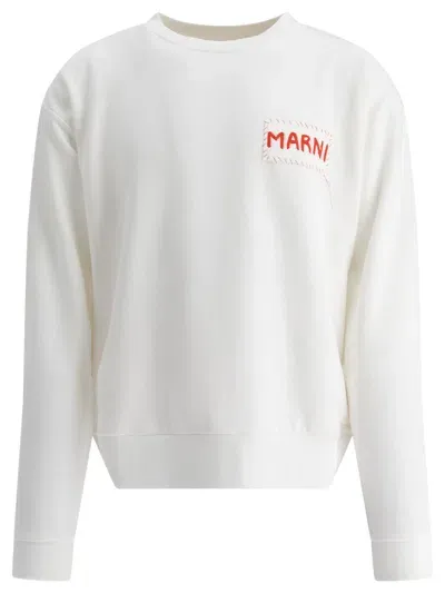 Marni Sweatshirts In White