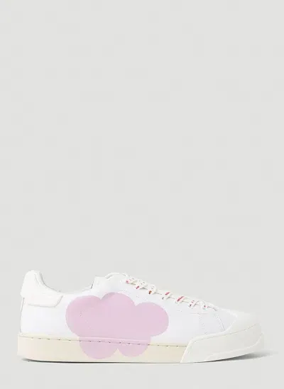 Marni Dada Bumper Low-top Sneakers In White