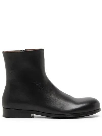 Marsèll Leather Boots In Black