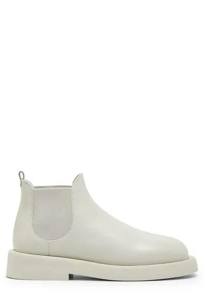 Marsèll Gommello Beatles Boots In White