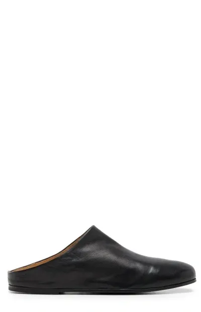 Marsèll Steccoblocco Leather Mules In Black