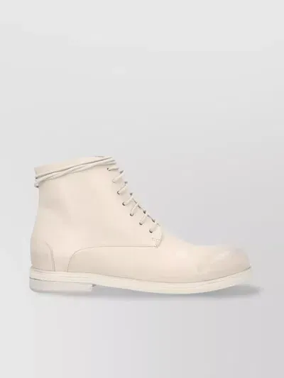 Marsèll Zucca Media Ankle Boots In Blanco