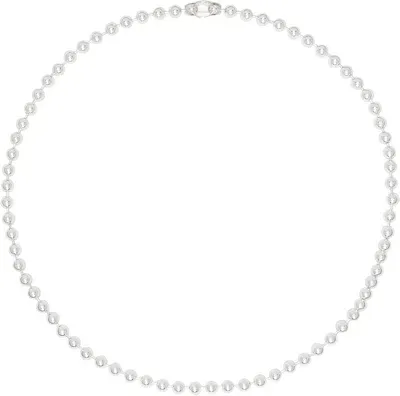 Martine Ali Silver Oli Ball Chain Necklace