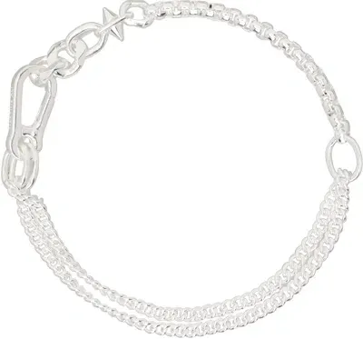 Martine Ali Silver Siamee Chain Necklace