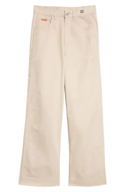 Martine Rose Sports Cotton Chinos In Beige Bei