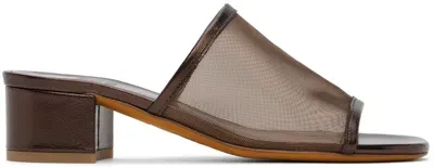 Maryam Nassir Zadeh Bronze Sophie Slides In 670 Penny