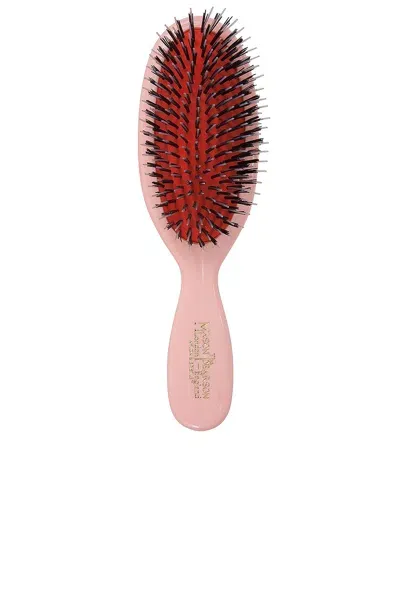 Mason Pearson Pocket Mixture Bristle & Nylon Hair Brush In White