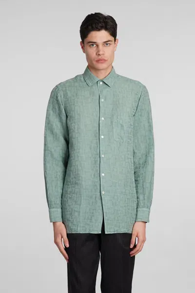 Massimo Alba Bowles Shirt In Green