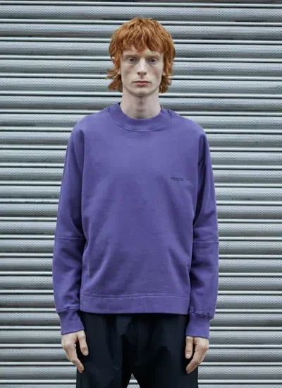 Massimo Osti Studio Logo Sweatshirt In Purple