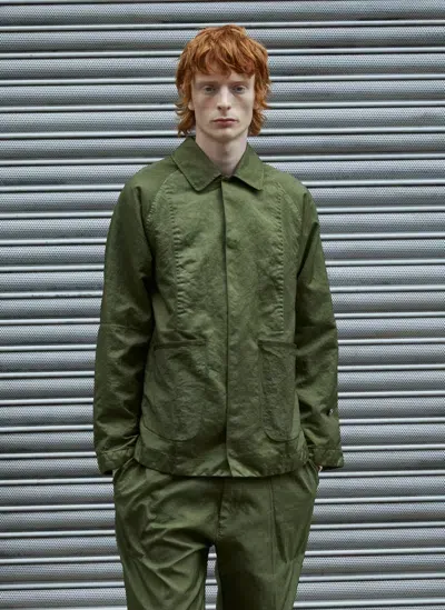 Massimo Osti Studio Plough Jacket In Green