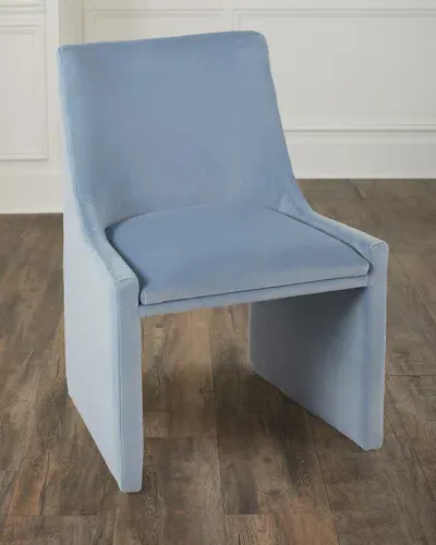 Massoud Everly Dining Side Chair In Storm