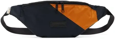 Master-piece Navy Slant Waist Bag