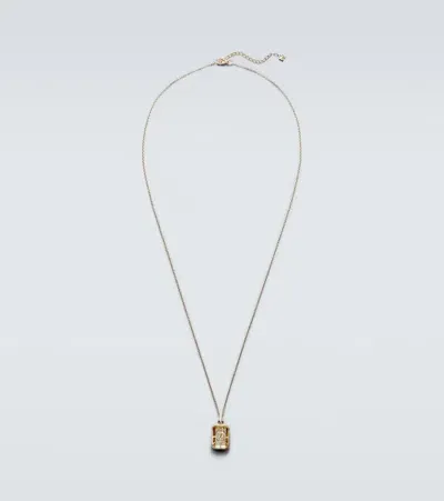 Mateo 14kt Gold Necklace With Emerald Pendant