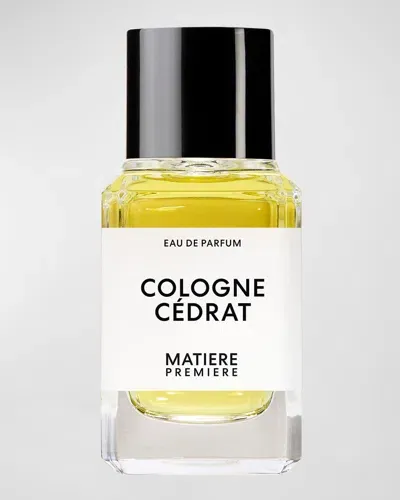 Matiere Premiere Cologne Cédrat Edp, 50ml In Yellow