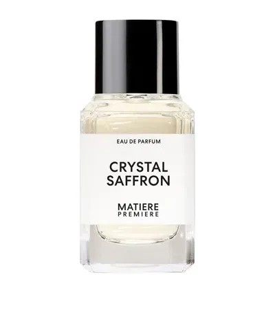 Matiere Premiere Crystal Saffron Eau De Parfum In White