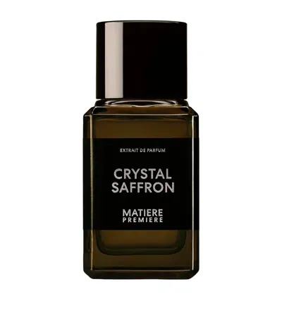 Matiere Premiere Crystal Saffron Extrait De Parfum In White