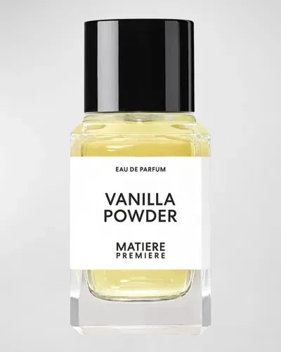 Matiere Premiere Vanilla Powder Eau De Parfum, 1.7 Oz. In White