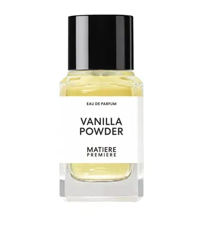 Matiere Premiere Vanilla Powder Eau De Parfum In White