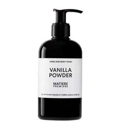 Matiere Premiere Vanilla Powder Hand And Body Wash In White