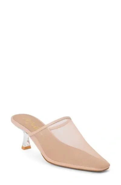 Matisse Bette Mule In Mesh Beige