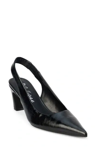 Matisse Leona Slingback Pointed Toe Pump In Black