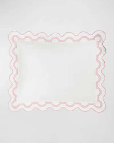 Matouk Mirasol Matelasse King Sham In Pink