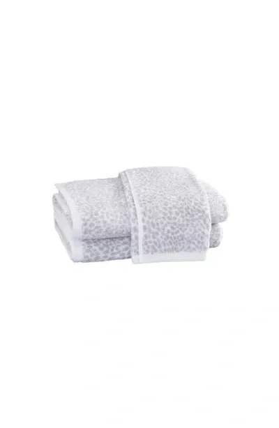 Matouk Nikita Bath Towel In Silver