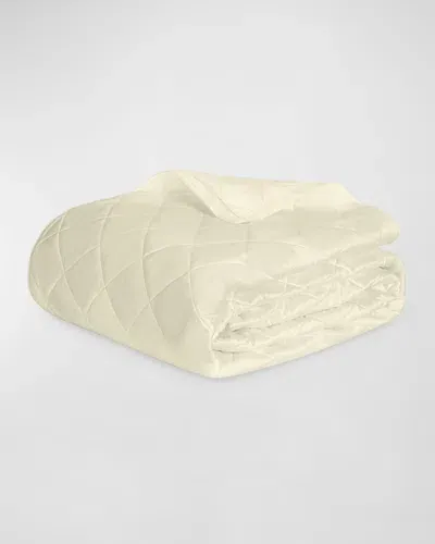 Matouk Nocturne Twin Quilt In Ivory