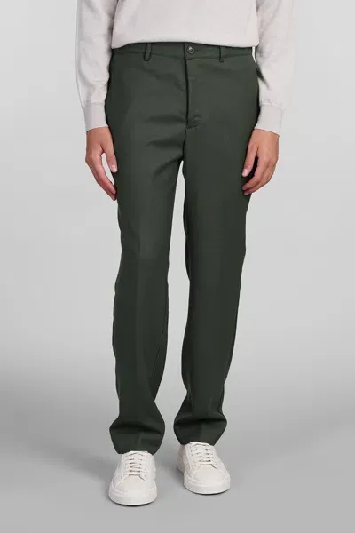 Mauro Grifoni Pants In Green Wool