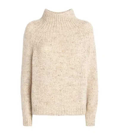 Max & Co Knitted Sweater In White