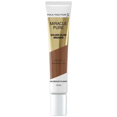 Max Factor Miracle Pure Golden Glow Bronzer 15ml (various Shades) - 002 Medium To Deep