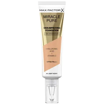 Max Factor Miracle Pure Skin Improving Foundation 30ml (various Shades) - Deep Bronze