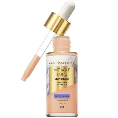 Max Factor Miracle Pure Skin Revival Serum Foundation 30ml (various Shades) - 10-30 Fair