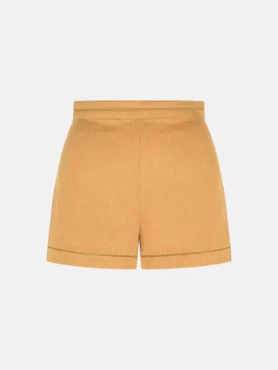 Max Mara 'adagio1234' Brown Camel Shorts