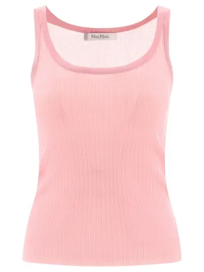 Max Mara Canotta Bastia In Pink