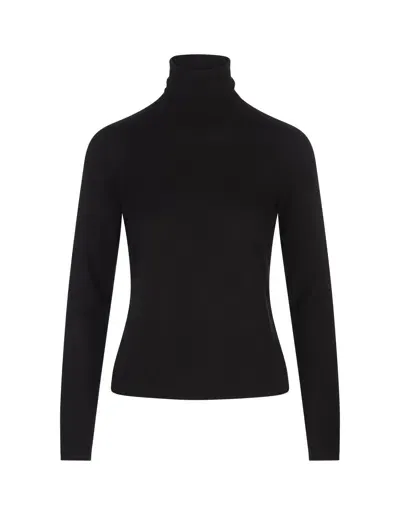 Max Mara Black Adda Turtleneck Sweater