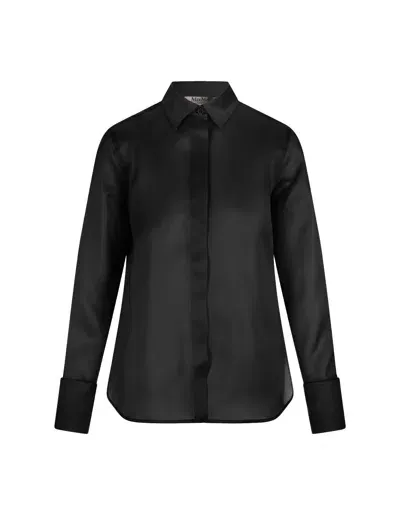 Max Mara Black Nola Shirt In Nero