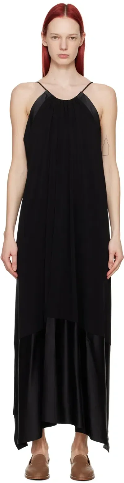 Max Mara Samaria Maxi Dress In Black