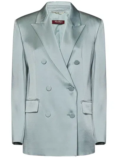 Max Mara Blazer In Green