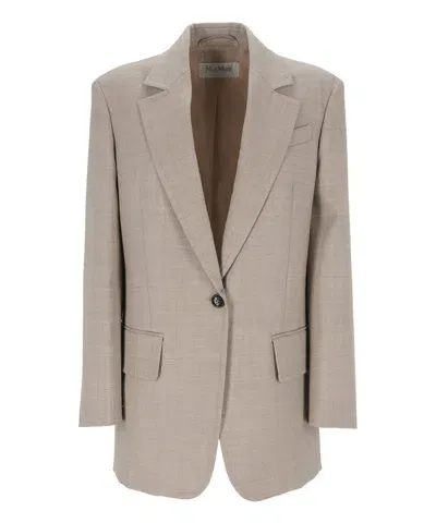 Max Mara Blazer In Beige